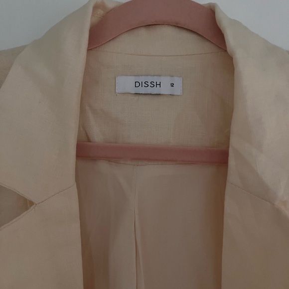 DISSH Linen Blazer - Picture 3 of 5